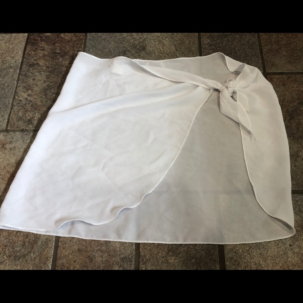 Swim wrap coverup.